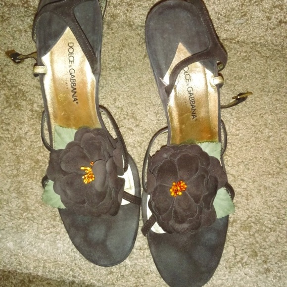 Dolce & Gabbana Shoes - Dolce & Gabbana Brown Sandal TOTAL $25